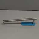 VAEHOLD Adhesive Paper Towel Holder Under Cabinet Mount, Wall Mounted Paper Towel Roll Holder for Kitchen Paper Towel, Stainless SteelSilvery