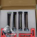 Preciva Corner Clamps for Woodworking, 90 Degree Positioning Squares with 4 C-Clamps, High-Strength Aluminum Alloy for Perfect Right Angle on Cabinets, Frames, Drawers