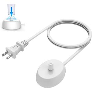 Replacement Charger Base for Braun Oral-b 3757 Electric Toothbrushes, Portable Waterproof Inductive Charger Fits Oral B Genuine Pro and Most