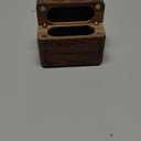 Ring Box, Wooden Ring Box for Wedding Ceremony Ring Bearer Box, Engagement Ring Holder Gift for Anniversaries day, Birthday Gift (How About Forever?)