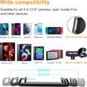 Tablet Stand Phone Holder for Bed,iPad Holder for Desk, Headboard,Bedside,Table, Compatible with iPhone iPad Kindle or Other 4.5-13" Screen Device