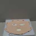 SDKWDH Red Light Mask for Face, 7-1 Colors Facial Care Mask, 850nm Infrared & Red Light Masks, Ergonomic Design for Home & Travel, Pink