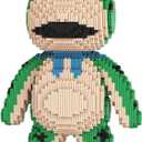 HOOLEDAY Cute Frog Bear Micro Building Blocks Set (5650 Pieces), Bear Bricks Set Creative Home & Office Decor, Gift for Adults & Boys & Girls