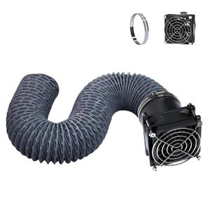 YOOPAI Fan Fume Extraction Kit for 3D Printer Enclosure, Exhaust Pipe with Low Noise Exhaust Fan, Efficient Ventilation, Exhaust Odors Smoke and Dust