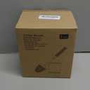 Sellemer Toilet Brush and Holder Set for Bathroom, Flexible Toilet Bowl Brush Head with Silicone Bristles, Compact Size for Storage and Organization, Ventilation Slots Base (3 Pack, Multicolor)