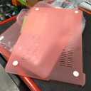 B BELK Compatible with MacBook Air 13 inch Case 2010-2017 Release Model A1466 A1369, Matte Plastic Laptop Hard Shell Case for MacBook Air 13.3 inch + Keyboard Cover + Screen Protector, Pink