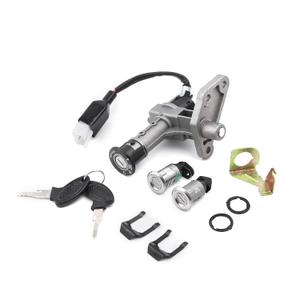 Mokuo Motorcycle Ignition Switch Key Lock Set Compatibel with Chinese GY6 125cc 150cc Jonway Scooter Mopeds Parts
