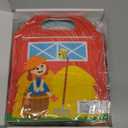 hahaland Busy Book for Toddlers 1-3 - Farm Animals Quiet Busy Board for 1 Year Old, Montessori Toys for 1 Year Old Boy Girl Gifts, Educational First Activity Books Felt Learning Board Baby Travel Toys