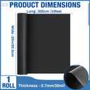 Amylove 20" x 10 ft Extra Large Magnetic Sheets for Crafts Non Adhesive 30 Mil Flexible Sheets for Die Cuts Arts Crafts Refrigerator and Metal Cutting Die Storage