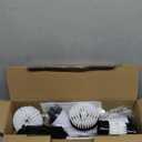 TUYU Electric Spin Scrubber, Full-Body IPX7 Waterproof Bathroom Scrubber with Power LCD Display, Adjustable Extension Handle, Cordless Shower Cleaner Brush for Bathtub Kitchen Wall Cleaning (Black)