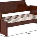 AFI, Cambridge Wood Daybed, Twin, Walnut 39"L x 79.5"W x 34.63"H