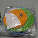 LURICO 16 Pcs Colorful Paper Lanterns (Multicolor,Size of 4, 6, 8, 10) - Chinese/Japanese Paper Hanging Decorations Ball Lanterns Lamps for Home Decor, Parties, and Weddings