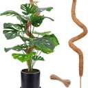 48 Inch Moss Pole, Bendable Moss Pole for Plants Monstera, Tall Moss Poles for Climbing Plants Indoor, Large Moss Pole Support, Garden Trellis Plant Stick Stakes for Potted Plants, Pothos