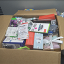 Box of Mixed Items, Retail is Estimated.