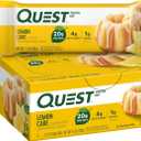 Quest Nutrition Lemon Cake Protein Bars, High Protein, Low Carb, Gluten Free, Keto Friendly, 12 Count (Pack of 1), BBD: 12/29/26