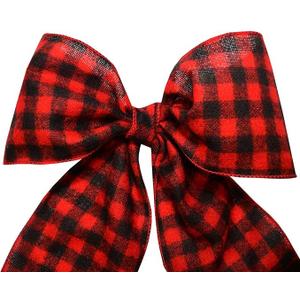 Dog Christmas Stocking, Knit Pet White Large Christmas Stocking, Dog Bone Christmas Stockings for Dogs Puppies Pets ,Hanging Bone with Bow (Red)