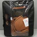 Coverado Car Seat Covers Front Seats, 2 Piece Car Seat Protector with Removable Headrest, Nappa Leather Breathable Front Seat Cushion Side All Wrapped Universal Fit Truck Automotive Most Cars Brown