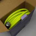 M MINGLE Pressure Washer Hose 50 FT x 1/4" - Replacement Power Wash Hose with Quick Connect Kits - High Pressure Hose with M22 14mm Fittings - 3600PSI