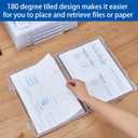 6 Pack A4 Paper Storage Box, 8.5 x 11 Project Case for US letter, Thick Scrapbook Storage Box Craft Storage Box Art Supplies Storage and Organization, Board Game Storage and Organizers