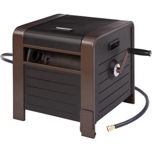Liberty Garden 778 200' Hose Storage Box, Bronze, 23 x 16.9 x 18.15 inches