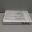 Expandable Bamboo Kitchen Drawer Organizer for Cutlery and Utensils, Adjustable Bamboo Wood Cutlery Tray in Drawer for Flatware and Silverware in Kitchen, (White) (7 Slots Expandable)