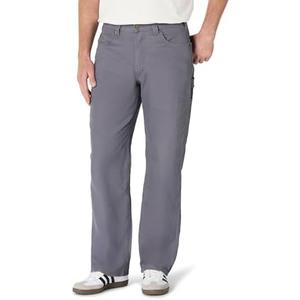 Amazon Essentials Men's Relaxed-Fit Carpenter Utility Pant with Tool Pockets - Discontinued Colors, Grey, 36W x 30L
