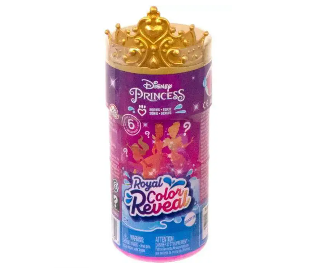 Disney Princess Royal Color Reveal Mystery Pack [1 RANDOM Figure]