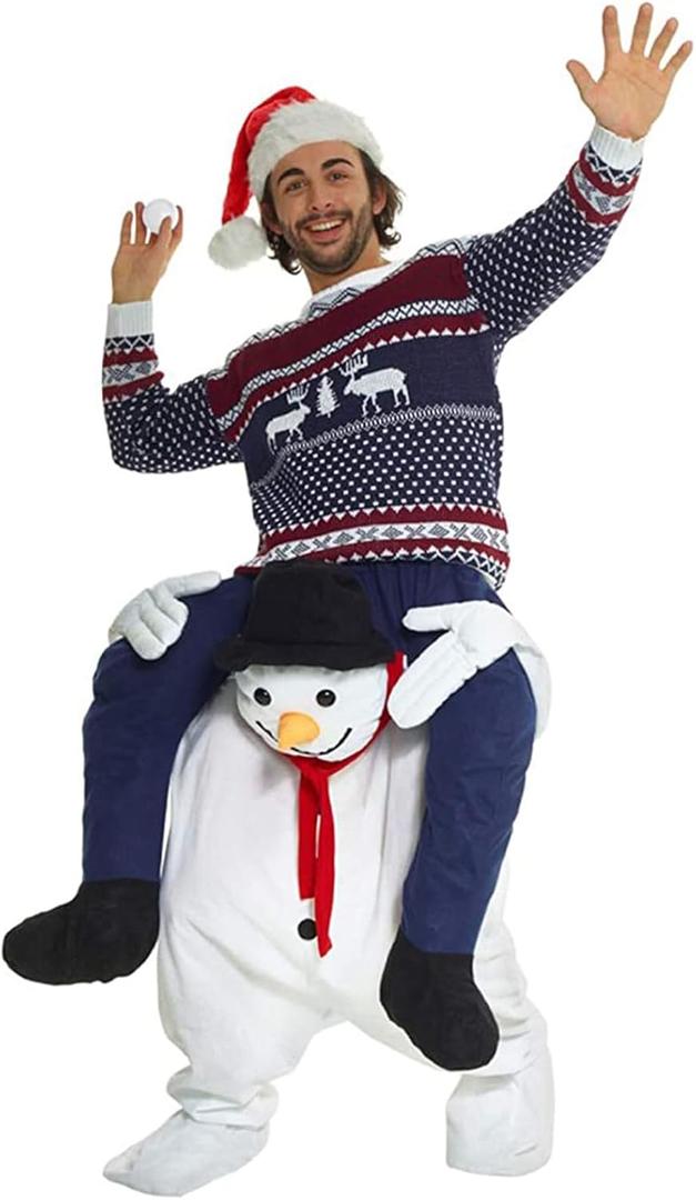 Morph One Size Fits Most Snowman Piggyback Costume