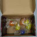 25 Pack Christmas Mini Squeeze Balls Toys, Christmas Stress Ball Pack Perfect for Christmas Party Favors Christmas Sock Fillers Gifts