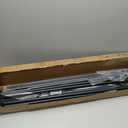 RANTILA 4 Panel Room Divider, 6 FT Folding Privacy Screen with Wide Feet, Freestanding Partition for Room Separation, Portable Room Divider Panel, 89" W x 71" H, Black