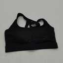 RUNNING GIRL Sports Bras for Women High Support,Racerback Running Bra Molded Cup Sports Bra with Sewn in Pads (Small, Black)