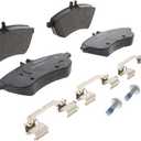 Brembo P50067 Low-Met Front Disc Brake Pad Set MERCEDES-BENZ/MERCEDES-BENZ (BBDC) OE# 0074205520