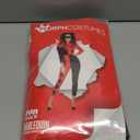 fun shack Harlequin Costume Woman, Jester Costume Womens, Clown Costumes Women, Halloween Costumes for Women (Large)