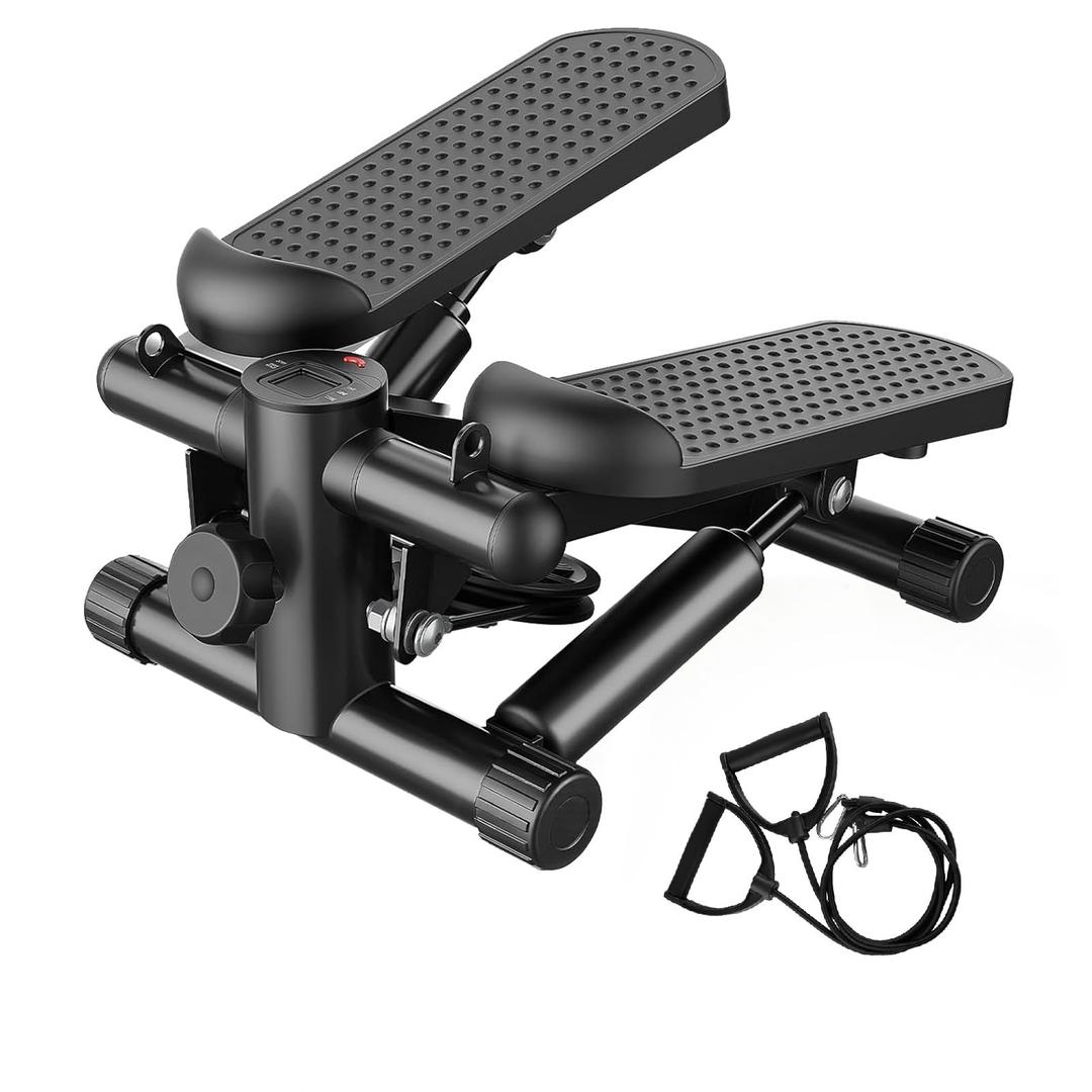 NEWBULIG Mini Stepper for Exercise at Home Stair Step Machine for Indoor Fitness Portable Home Gym Stepper for Full Body Workout 300lb Weight Capacity