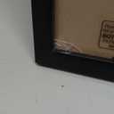 Americanflat 20x28 Picture Frame with Polished Plexiglass - Use as 16x24 Frame with Mat or Display 20x28 Photo Without Mat - Soho Collection - Deep Molding Picture Frames for Wall Display - BlackAmazon's Choice