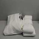 Natural Cream Pinch Pleated Linen Curtains 92 Inches Long for Living Dining Room Bedroom Thick Linen Pinch Pleat with Hooks Rings Back Tab Light Filtering Boho Farmhouse Semi Sheer 92 Inch Curtain, 40"W x 92"L