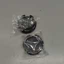 5-Pack 60mm/2.36" Wheel Center Caps Compatible with Altima Rogue Murano Maxiam Kicks Frontier Sentra- Black ABS Wheel Hub Center Caps with Pry Tools