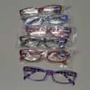 Gaoye 1.0 Reading Glasses for Women, 6 pack Fashion Readers for Women Spring Hinge Eye Glasses, Blue Light Reading Glasses (*C1 Mix Color)