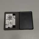 CoBak Stand Case for 7" Kindle Paperwhite 12th Gen 2024 and Kindle Colorsoft with Hand Strap - Compatible with iPhone MagSafe, for Samsung/Belkin/Anker Wireless Charging Pads, Durable, Auto Sleep Wake (Sketch Sunflower)