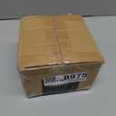 FMhotu 4x4 Post Base 2Pcs, Internal 3.6"x3.6" Heavy Duty Powder-Coated Steel Post Bracket Fit for 4x4 Standard Wood Post Anchor, Decking Post Base for Deck Porch Handrail Railing Support with Screws