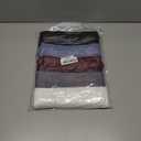 BQTQ 5 Pcs Women's Camisole Tank Top Undershirt Spaghetti Strap Basic Camisoles (X-Large, Black, White, Gray, Darkrednavy)