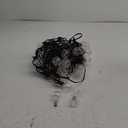 Brightown Outdoor String Lights, 50FT 25 G40 Bulbs Shatterproof Patio Lights, IP65 Waterproof Dimmable Hanging Connectable Globe LED Outdoor Lights for Backyard, Bistro, Porch, Deck, Balcony (Black)