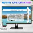 2 Pack 34 Inch Computer Monitor Privacy Screen, Compatible with Flat and Curved Screens, Removable Anti-Glare Blue Light Eye Protection Screen for 21:9 Widescreen Monitors, 34 Inch