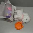 OR OR TU Walking Barking Toy Dog with Remote Control Leash, Plush Puppy Electronic Interactive Toys for Kids, Shake Tail,Pretend Dress Up Realistic Stuffed Animal Dog Age 3 4 5 6+ Years Old Best Gift