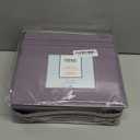 Nestl Grayish Purple Duvet Cover Queen Size - Soft Double Brushed Duvet Set with Button Closure & Corner Ties, 3 Piece Luxurious Pinch Pleated Duvet Cover Set 90x90 Inches with 2 Pillow Shams