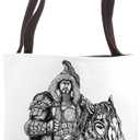 Genghis Khan Tote Bag (16 inches)