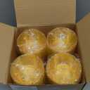 Yungyan 200 Pack Disposable Clear Plastic Bowls for Party Supplies 6oz Hard Plastic Salsa Dessert Ice Cream Candy Fruit Small Glitter Bowl for Wedding Baby Shower Birthday Valentine Day(Gold)