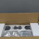 VinylsLink Vinyl Record Player with Built-in Stereo Speakers and Bass Adjust, Portable Vintage 3-Speed Belt-Driven, Bluetooth Input, RCA Line Out AUX in Headphone Jack, White Wood