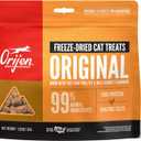 ORIJEN Freeze Dried Cat Treats Grain Free High Protein Raw Animal Ingredients Original 1.25oz Bag (EXP 03/03/28)