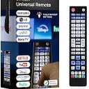 UltraPro Backlit OneTouch Universal Remote Control, Replacement TV Remote for Samsung, LG TV Remote, Vizio, Sony, Roku and More, Easiest Setup Ever U.S. Based Support 80830